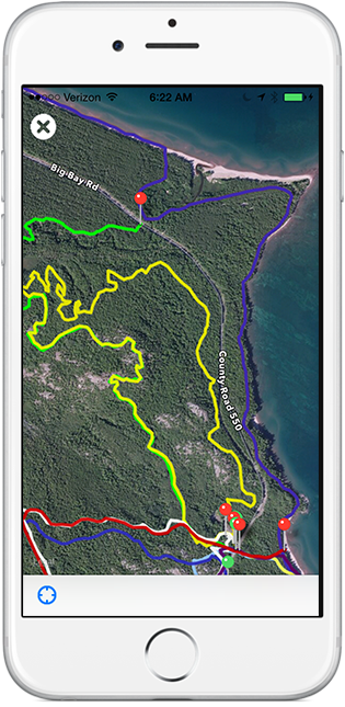 Marquette Trails iPhone App